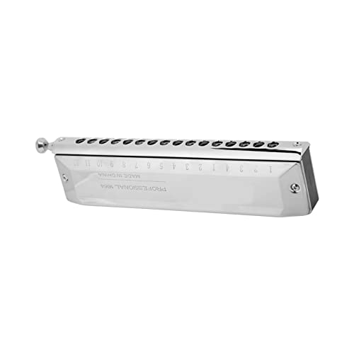 Harmonica Instrument, Facile à Jouer 16 Trous 64 Tons Orgue à Bouche Métal pour Débutant - Les Beatles, Paul McCartney, John Lennon, RIngo Starr, George Harrison Harmonica Instrument, Facile à Jouer 16 Trous 64 Tons Orgue à Bouche Métal pour Débutant – Image 5