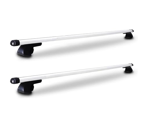 Barres de toit de voiture pour rails universels et transport de bagages voyage