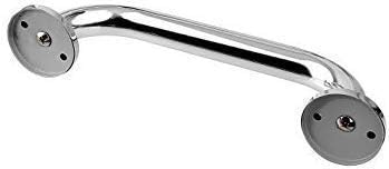 MONIT Heavy Duty Stainless Steel Grab Bar | Steel Handle | Bathroom Grab Bar | Safety Hand Support Balance Handle Bars | Wall Mounted - Size 12" Inches 3