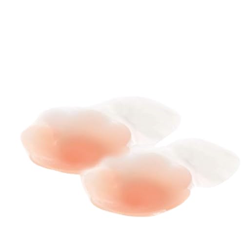 Silicone Reusable Breast Lift Nipple Cover Pasties for Women, Nude, Large-image-21