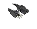 VOLEX 17567 10 C3 POWER CORD NEMA6-15P/IEC, 9.8FT, 10A BLK (50 pieces)