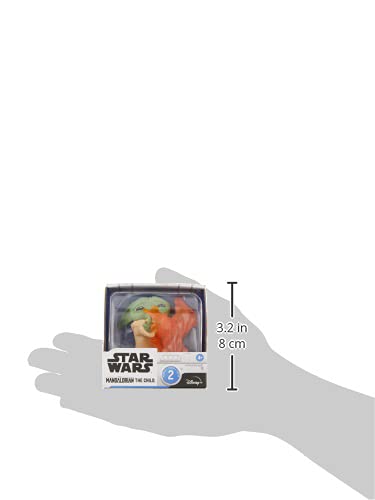 Star Wars El Mandaloriano - Figura el niño con Fuego 5,5cm