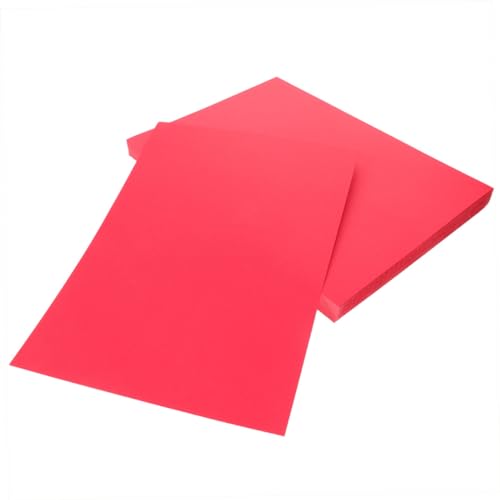 100 feuilles papier cartonné pour loisirs créatifs de format polyvalent pour bricolage varié