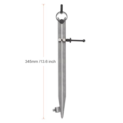 Harfington HTA231116HH000810 Spring Joint Caliper 12 Inch / 300Mm Steel Adjustable Spring Divider Caliper thumb #1