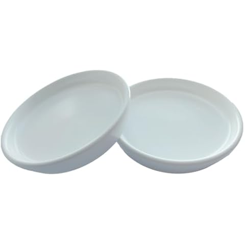 GIKUPOM Ceramic Plant Saucer 2 Pack Cover