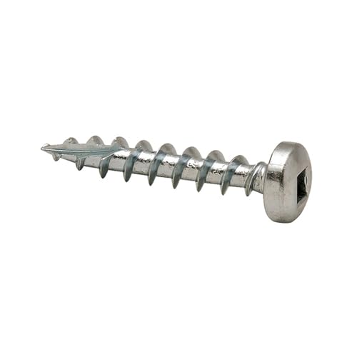 Brixwell SRW216589601 Zip R Screw, Pan Head Zinc Black Pack of 1000