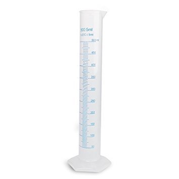 Measuring cylinder jar 500 ml for petrol pump