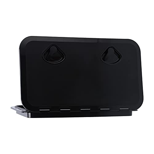 Trappe d'accès pont noir 24x14 pouces hublot de cale étanche pour bateau