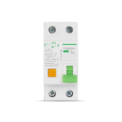 Disjoncteur différentiel 6KA Type A 40A de haute précision 1P+N