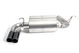 Dinan D660-0046-BLK Free Flow Axle-Back Exhaust - Compatible with 2012-2016 BMW 328i/428i
