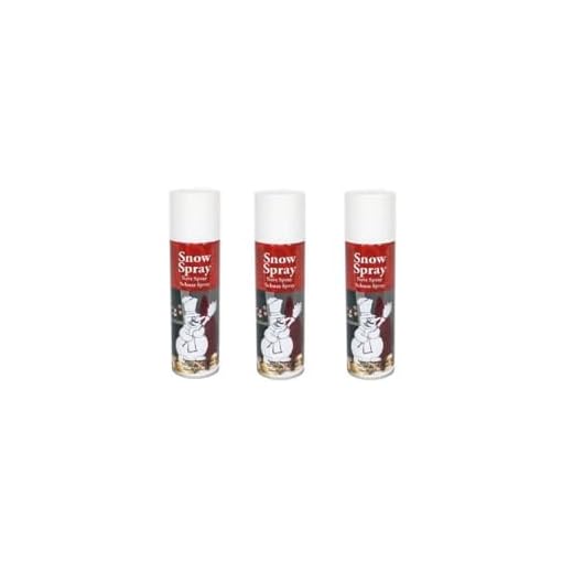 M7 Packaging Spray de nieve blanco de 150 ml, ideal para árboles de Navidad y coronas (3)