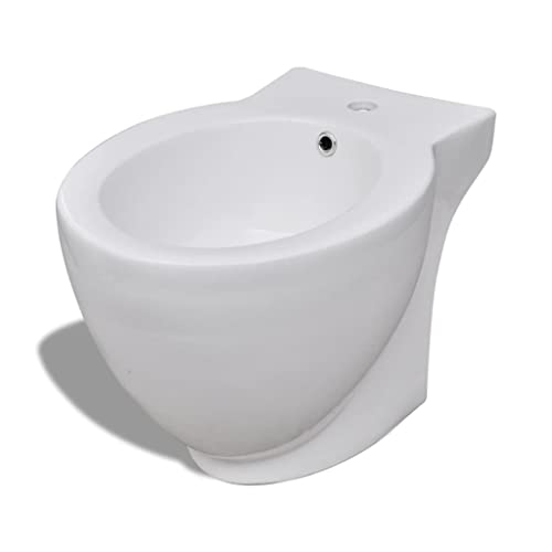 INLIFE Stand-WC & Bidet Set Weiß Keramik,63,8 KG,270059 – Bild 6