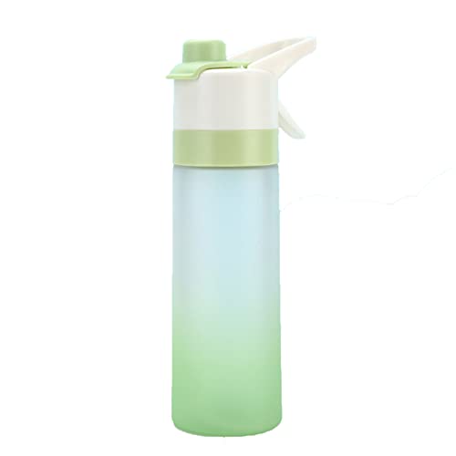 CNMJI Bouteille d'eau de Sport à Boire Vaporisateur, 650ml Bouteille à Boire Gourde Sport s'ouvre en Un Seul clic, pour Le Cyclisme Fitness Camping randonnée en Plein air