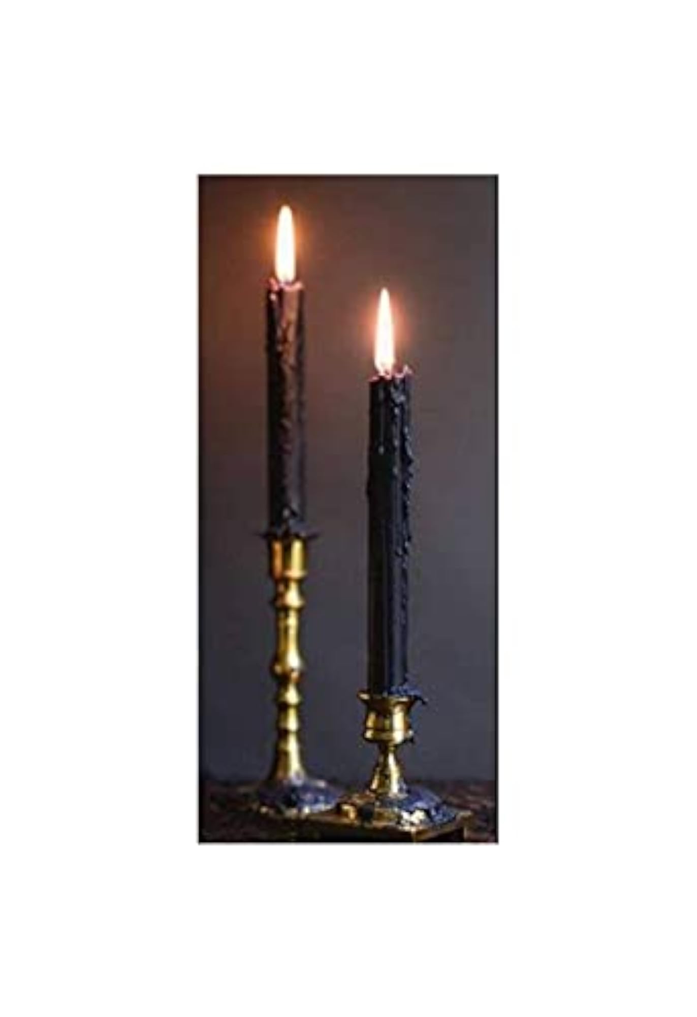 Black Taper Candle for Household Use