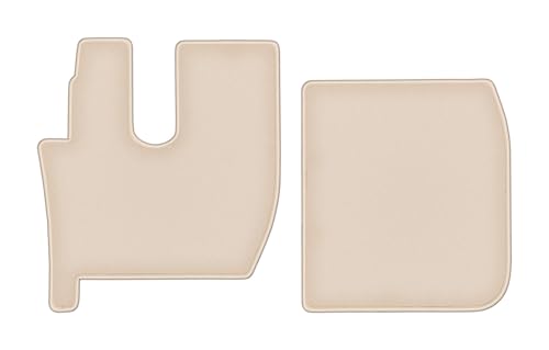 Tapis de sol velours Ford F-Max 2018+ Fortuna beige confort cabine