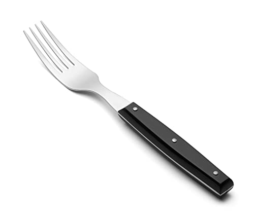 Arcos Tafelgabel Edelstahl 18/10 - Nylon-Griff Schwarz, 195 mm - Langlebig für Küche und Esszimmer