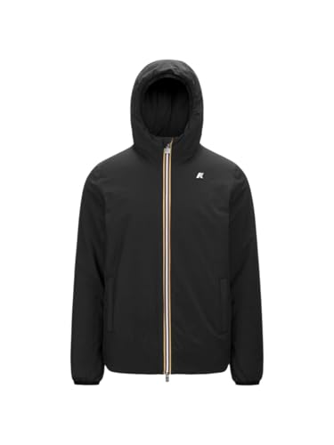 K-Way Jack st Warm Reversible, Noir réversible, vert, XXL