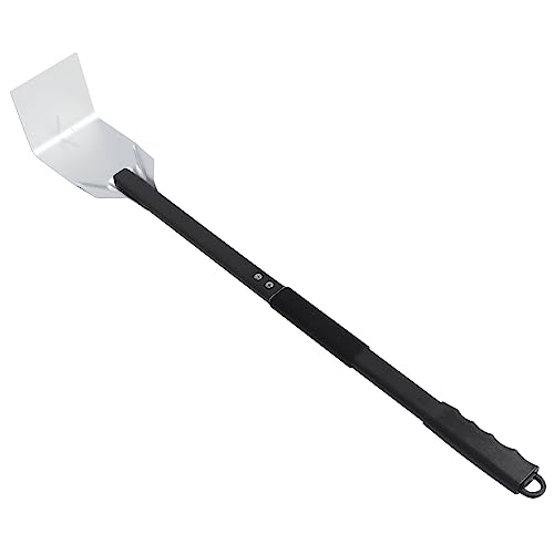 Holibanna Fireplace Cleaning Scraper with Handle Multi Function Ash Rake Tool for Efficient Removal Durable and Heat Resistant Design for Fireplaces and BBQ Grills