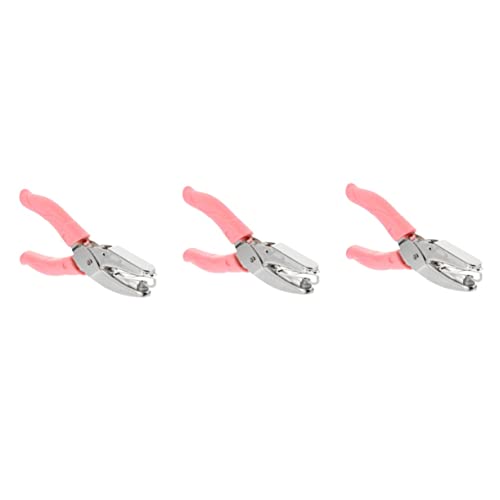 Tofficu 3 Pçs Alicate Furador Furador Para Artesanato Furador Único Furador Portátil Furador De Escr