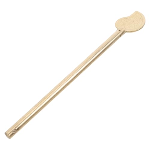 WATIIFUFU Cerradura de Puerta Vintage de Cobre con Pasador Artístico Forma para Armarios y Chinos Llave de Repuesto para Muebles Antiguos Cerradura Segura y Duradera