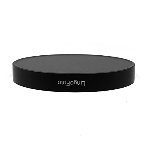Tapa metálica para anillo adaptador step-up de 85 mm de diámetro exterior, tapa protectora de lente para cámaras | Cubierta protectora de lente para anillos step-up LingoFoto de 86 mm / 82 mm / 77 mm (85 mm) miniatura 4