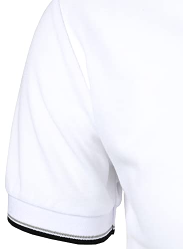 HOOD CREW Man’s Polo Shirt Casual Basic Designed V-Neck Tee Shirts4