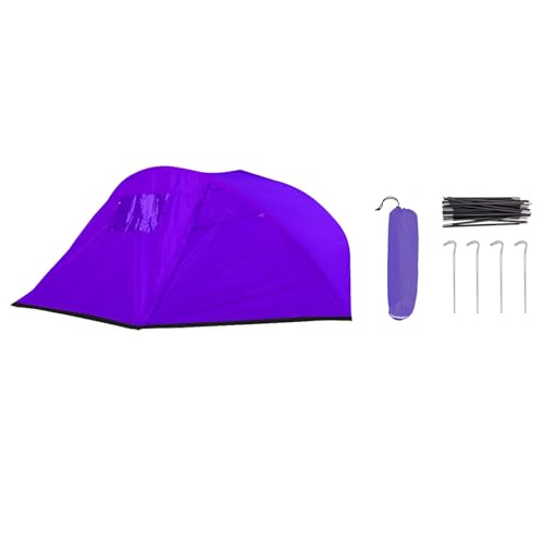 Carpa espaciosa para camping familiar con dosel miniatura 4