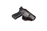Cranssy Genuine Leather IWB Holster for Concealed Carry Fits...