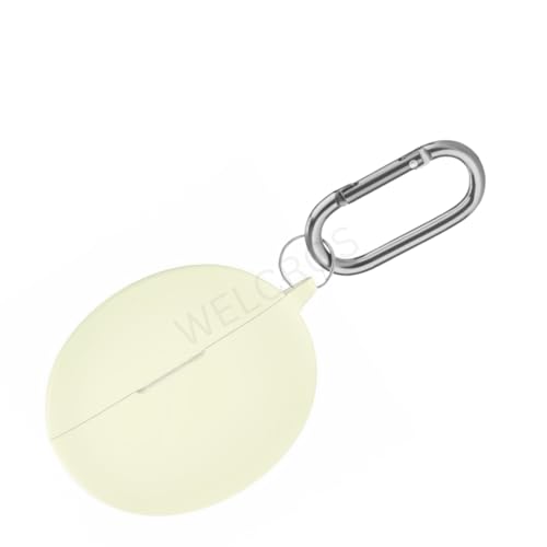 Image of WELCROS Soft Silicone Protective Case Cover for OnePlus Buds 4 (Ivory Gold)