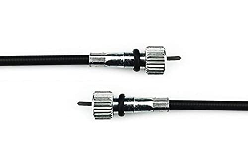 RMS 732058 Cable Velocímetro para Yamaha Aerox 50/100Cc, MBK Nitro 50-2 Tapones De Rosca