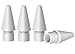 OnlyTech - Lot de 4 Pointes/Mines de Rechange de Remplacement pour Le Stylet Apple Pencil 1ère ou 2e Génération pour iPad Air/iPad Pro/iPad Mini/Crayon Stylet Numérique Logitech