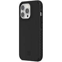 Incipio Grip Case for iPhone 13 Pro 6.1-Inch MagSafe Compatible Slim Protective Case with 14ft Drop Protection, Scratch-Resistant Finish, Textured Anti-Slip Grip - Black