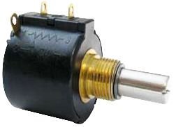 Bourns Rotary Potentiometer, 10Kohm, 2W, Ã‚±10% - 3549H-1AA-103A