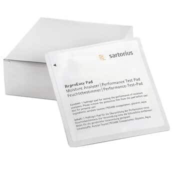 Sartorius ReproEasy Test Pads for MA37 and MA160 Moisture Analyzers, 20 pcs