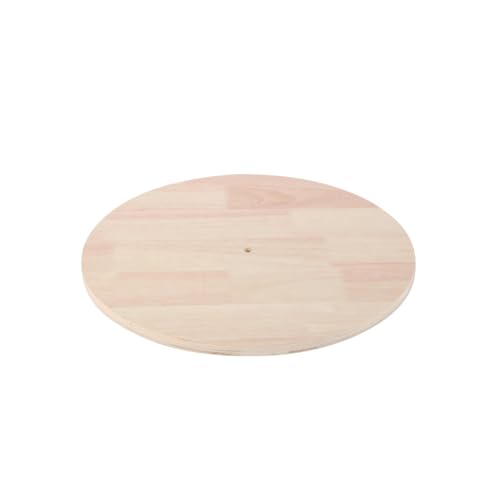 Placa base redonda de madera para torre gato miniatura 1