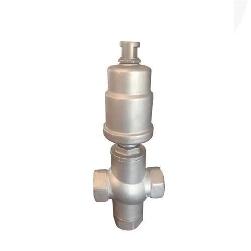 Vanne à siège incliné pneumatique DN20 en acier inoxydable - 7