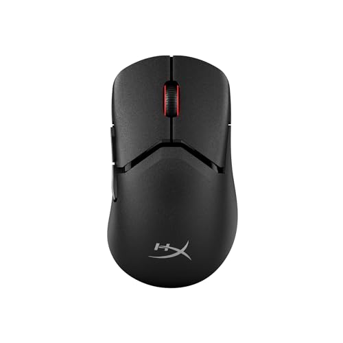HyperX Pulsefire Saga Pro Wireless Gaming Mouse – 4K Wireless Polling, 2.4GHz e Bluetooth, design modulare con 16 regolazioni, durata della batteria 90h, 72g Ultraleggero, software NGENUITY, NVIDIA
