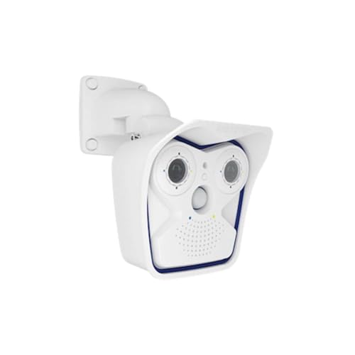 Mobotix Mx-M16B-6D6N079 IP-Sicherheitskamera für Innen und Außen, weißes Gehäuse, 3072 x 2048 Pixel, Überwachungskamera (IP-Sicherheitskamera, Innen- und Außenbereich, Gehäuse, Weiß, IP66)