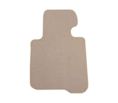 Alfombrilla de terciopelo BMW 4 F32 Coupé moqueta beige acabado lujo LP