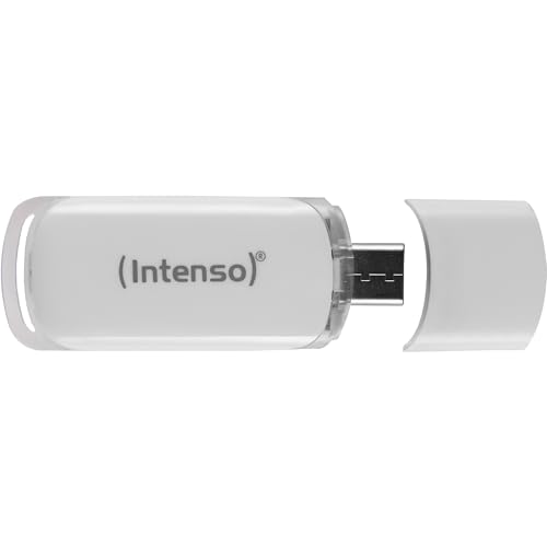 Intenso Flash Line 128Gb Chiavetta Usb Tipo C Super Speed Usb 3.1 Bianco - 2