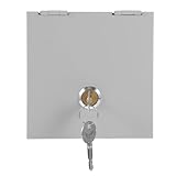 Ciieeo Outdoor Electrical Outlet Lock Box Weatherproof Anti-Theft Socket Protector Cover for Generator Welder 4.92X4.92X3.93In Durable Security Case