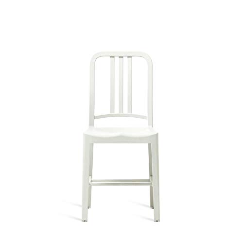 Emeco 111 Navy Chair, Snow (White)