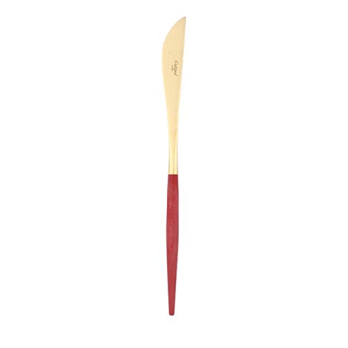 Cutipol GOA red gold table / dinner knife , Professional anthorization Brand (red gold)