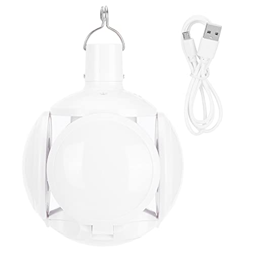 Bombilla LED de carga CC de 40W con diseño plegable ajustable de 360° para taller 6