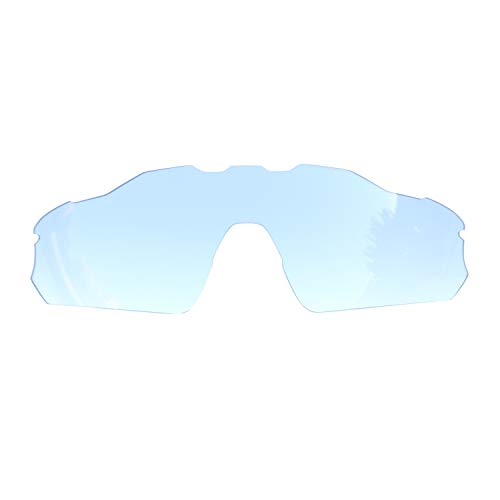 SOODASE Pour Oakley Radar EV Pitch Des lunettes de soleil Transparent Verres de remplacement