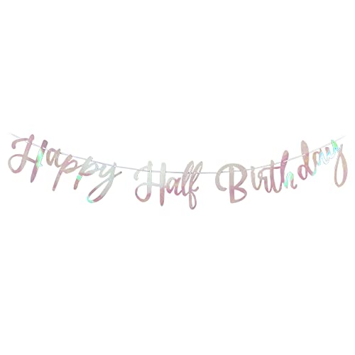 regalo n[to[Xf[ ^[oi[ K[h  nbs[o[Xf[ HAPPY HALF BIRTHDAY ML At@xbg (I[zCgE[)