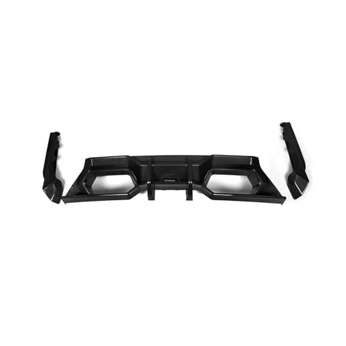 Difusor trasero de fibra de carbono en 3 piezas con diseño aerodinámico para BMW G87 M2 4