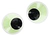 Essentials By Leisure Arts Eyes Sticky Back Moveable 6" Glow in The Dark 2Pc Googly Eyes, Google Eyes for Crafts, Big Googly for Crafts, Wiggle Eyes, Craft #1