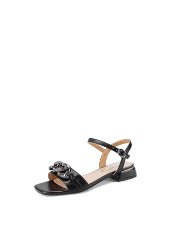 Sandales plates confortables femme Queen Helena ZM9930 à bride cheville ajustable