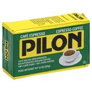 Café Pilon Decaffeinated Espresso Ground Coffee, 10-Ounce (Pack of 4)